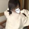 Unisex Floral Print Long Sleeve Cotton Tee for Spring & Autumn