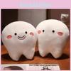 Cute Short Plush Cartoon Tooth Pillow For Kids, Soft And Comfortable On The Sofa