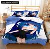 3D Anime The Gacha Girl Bedding Sets Duvet Cover Set With Pillowcase Twin Full Queen King Bedclothes Bed Linen For Home Textiles