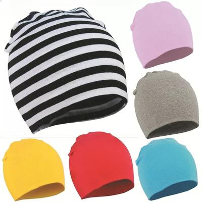 Gestrickte Neugeborene Mode Einfarbig Kinder Hüte Baby Mützen für Jungen Mädchen Infant Baumwolle Weiche Warme Ohrenschützer Hut Beanies Cap Winter