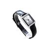 Casio Standard Series Silver Square Retro Art Quartz Movement Leather Strap Watch Women watches LTP-V007L-7E1