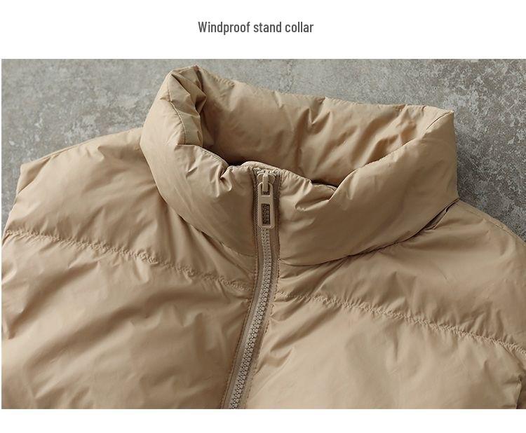 Women's Plus Size Down Cotton Vest - Short, Loose, Trendy Outerwear for Autumn/Winter 2023