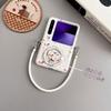 Applicable To Huawei PuraX Folding Screen Mobile Phone Case Magnetic Dachshund Dog Pocket1 Bracket Portable Rope  Hard Case