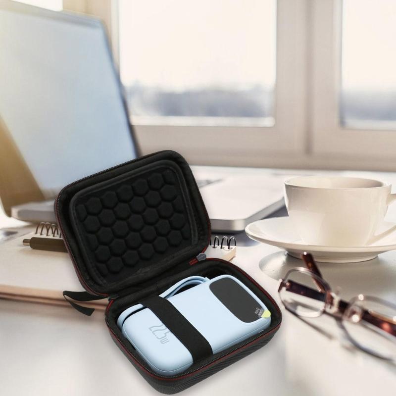 Portable Hard Shell Case For 30W/22.5W Powerbank Holder With Shockproof Protections And Durability EVA Materials