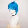 Movie Inside Out  2 Joy Wigs Short Blue Heat Resistant Hair Cosplay Costume Wigs Inside Out Disgust Cosplay Synthetic Wig
