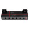 Universal 6 Ports Vacuum Intake Manifold Kit 1/8 NPT Turbocharged Intake Manifold Black Modification