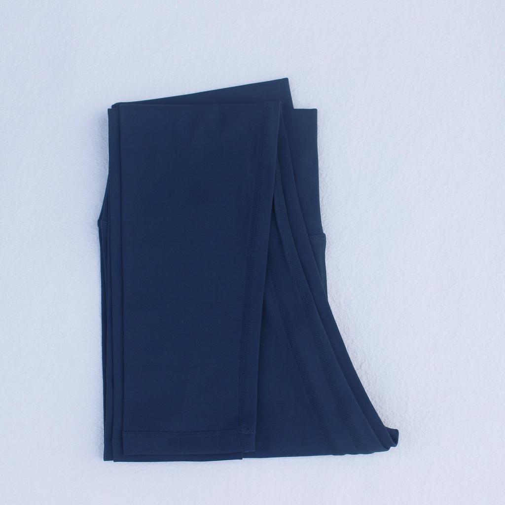 LULU Women's High-Waist Yoga Leggings with Pocket for Long-Leg Look