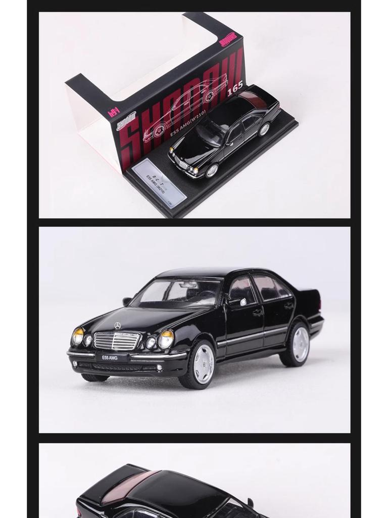 Shadow 1:64 Mercedes-Benz E55 AMG W210 Alloy Car Model Collection