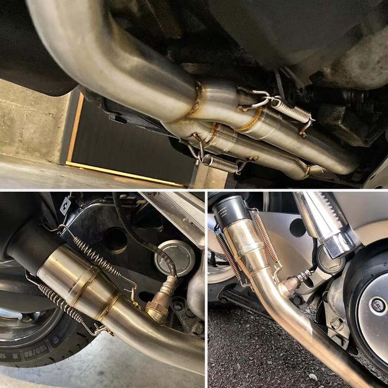 For Yamaha TMAX 530 560 TMAX530 Tmax560 17-23 Motorcycle Exhaust System Modify Stainless Titanium Alloy Slip On Front Pipe 51mm