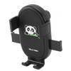 Cycle Phone Holder Shock Absorbing Quick Release All Around Protective Panda Pattern Handlebar