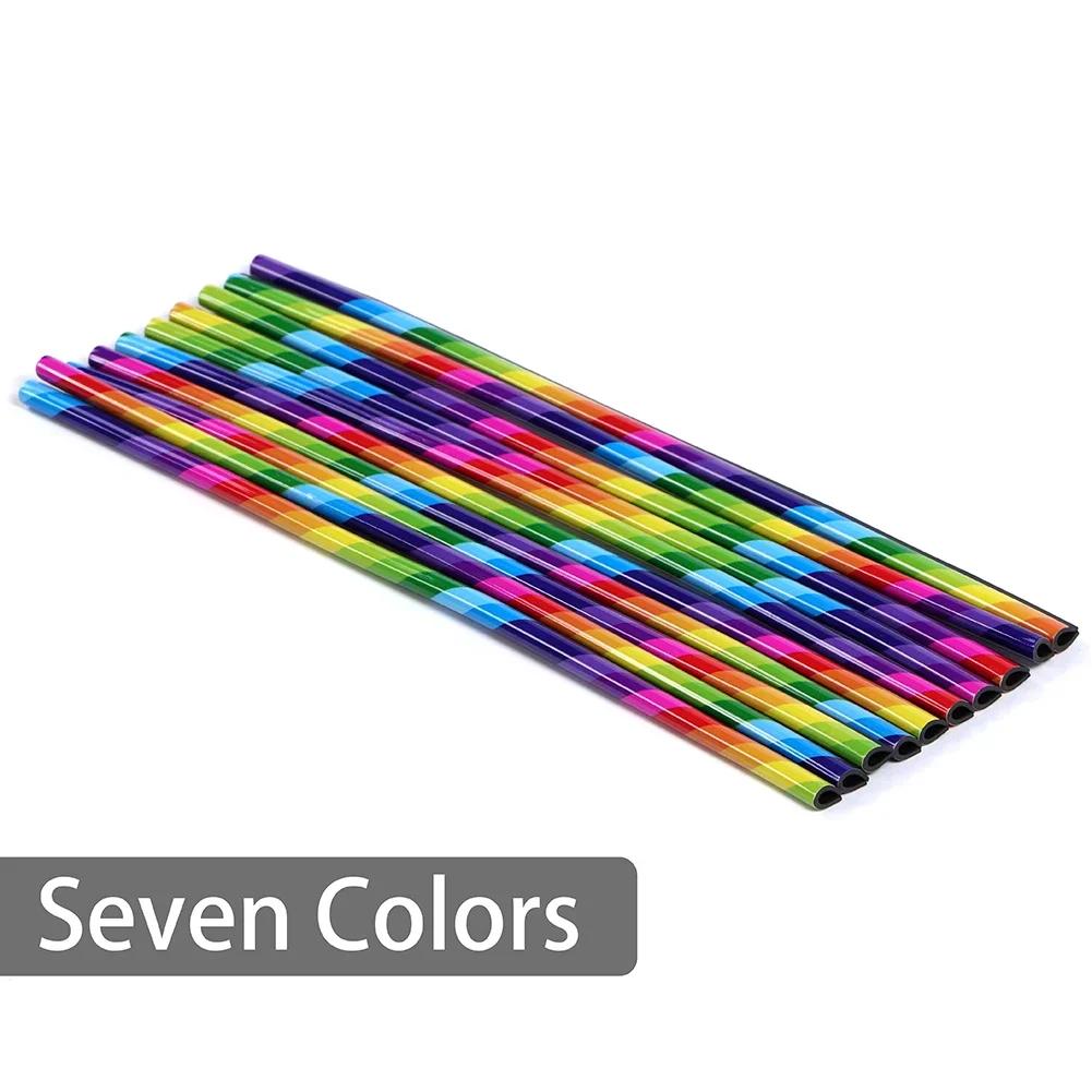 10pcs of U-shaped Electroplated Bright Strips with Mesh Clamps Decorative Strips for Car Air Vents Colored Interior Decoration