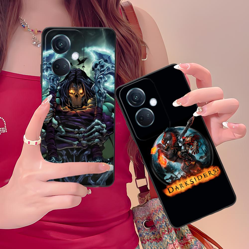 Game Darksiders Mobile Phone Case for OPPO Reno 14 13 12 11 10 9 8 7 6 5 F T Pro 5G Colorful Printing Cover Cellphones Cover