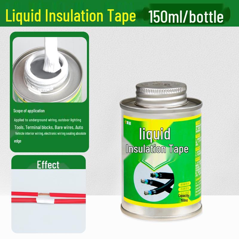 Waterproof Flame Retardant Liquid Insulation Tape – Moisture-Proof, Temperature Resistant Electrician Sealant for Automotive Circuit Boards