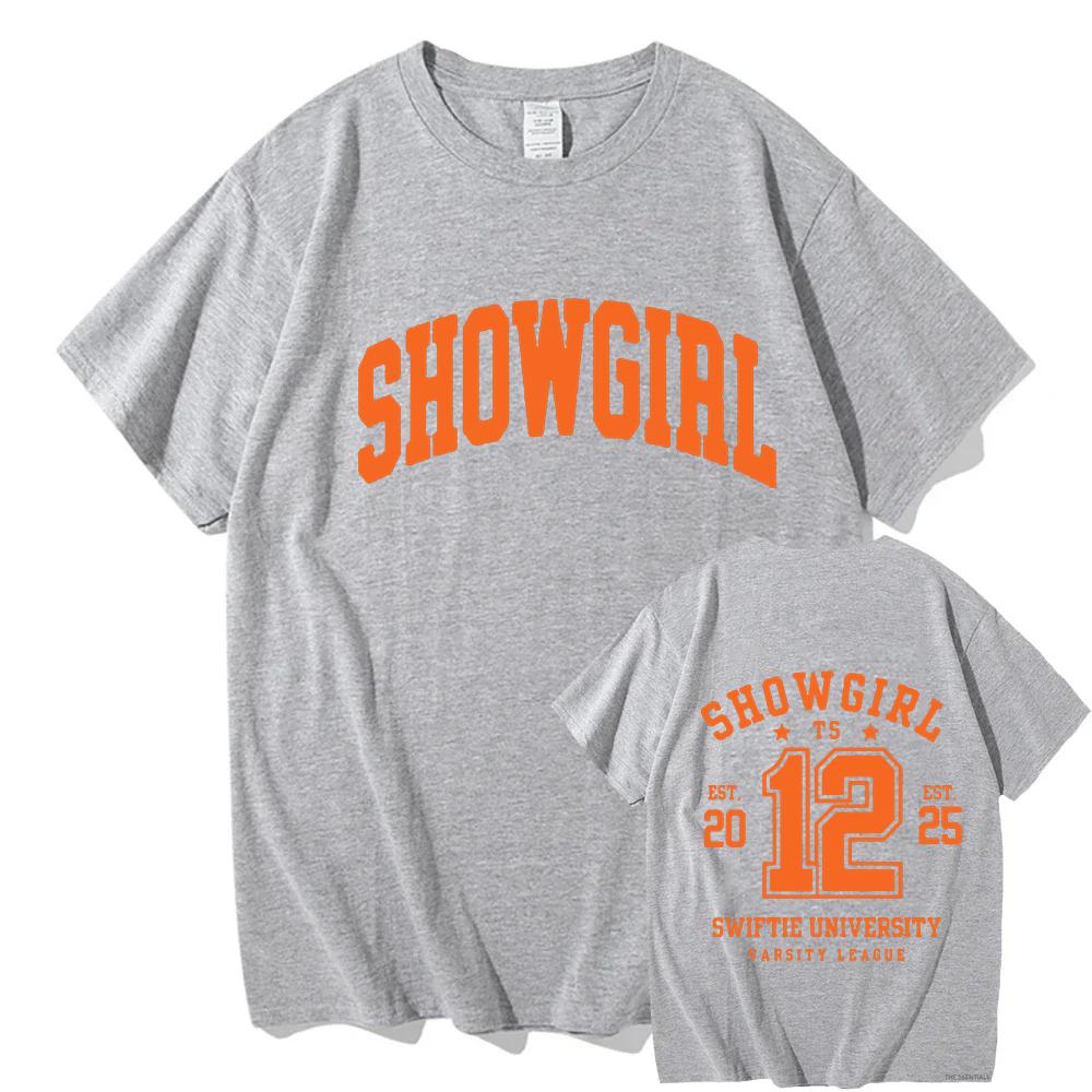 The Life of A Showgirl Tshirts Album Tees TS Gift for Fan Clothing Summer Fashion Men Women Top High Quality T-shirt