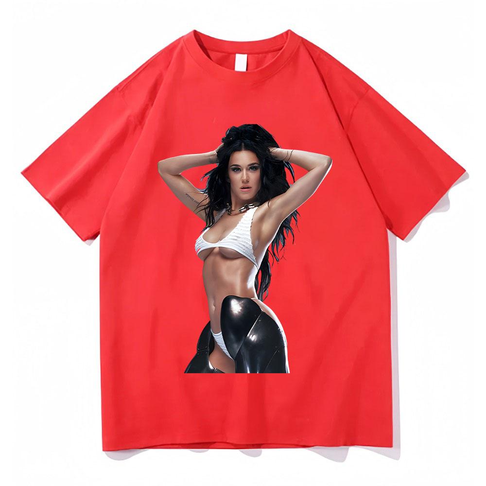 

New Summer Katy Perry Fashion Male Short Sleeve Top Graphic Printing Round Neck Clothing Tshirt Streetwear Casual Cotton Clothes 3XL
