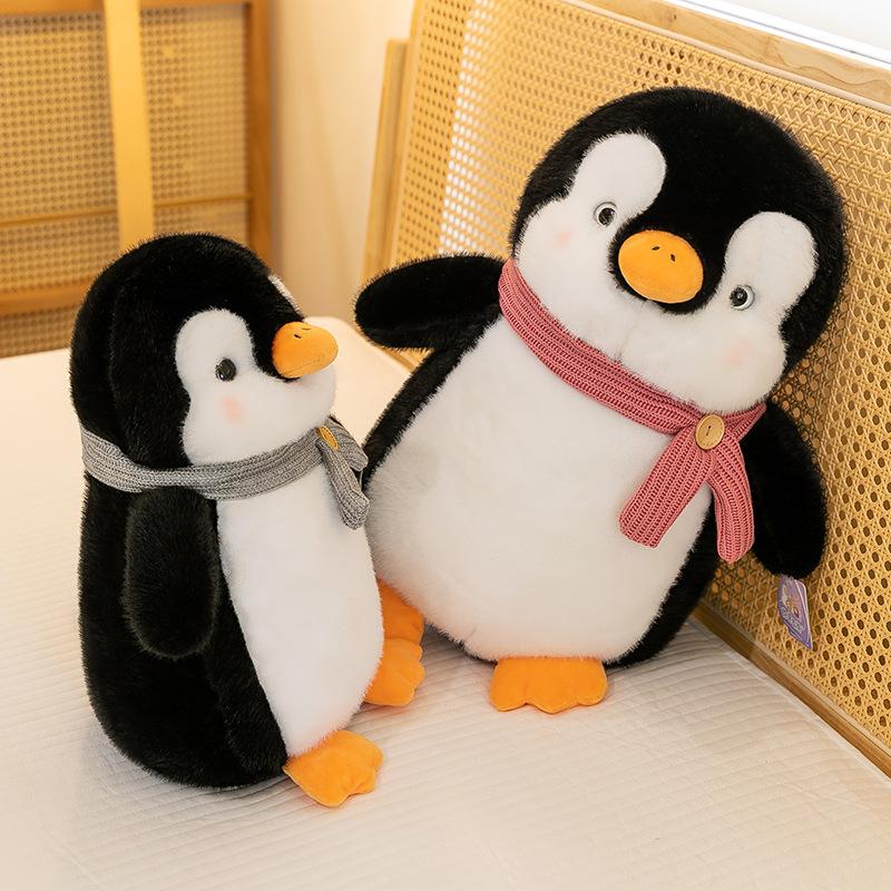 Süßer Schal, Mond, Pinguin-Stofftier, Acht-Zoll-Puppe, Puppe, Aquarium-Souvenir