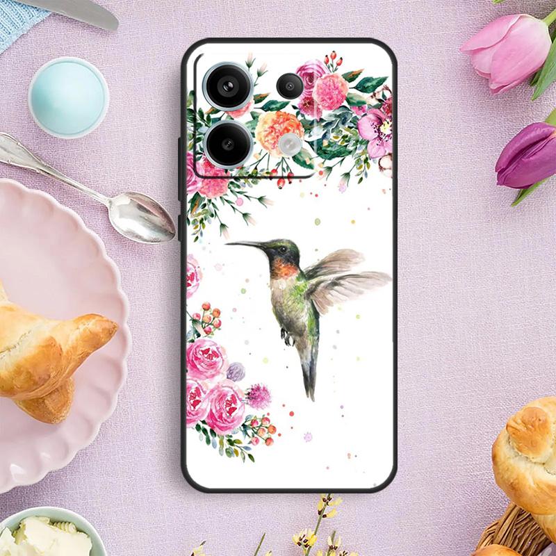 Hummingbird Phone Case For Redmi Note 12 11 9 10 13 Pro Plus 9S 10S 11S 12S Redmi 13C 9C 10C 12C Cover