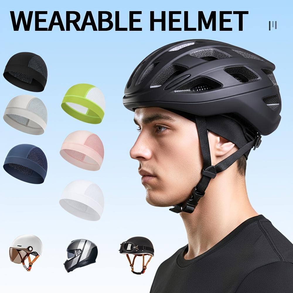 A Cap Designed for Outdoor Cycling In Spring And Summer, Featuring a Breathable Mesh Fabric. This Fitness Beanie Is Portable And Quick-Drying
