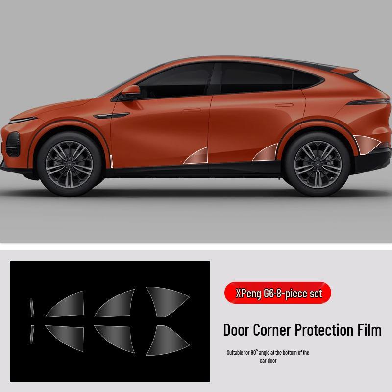XPeng G6 Front & Rear Door TPU Scratch-Resistant Protective Film