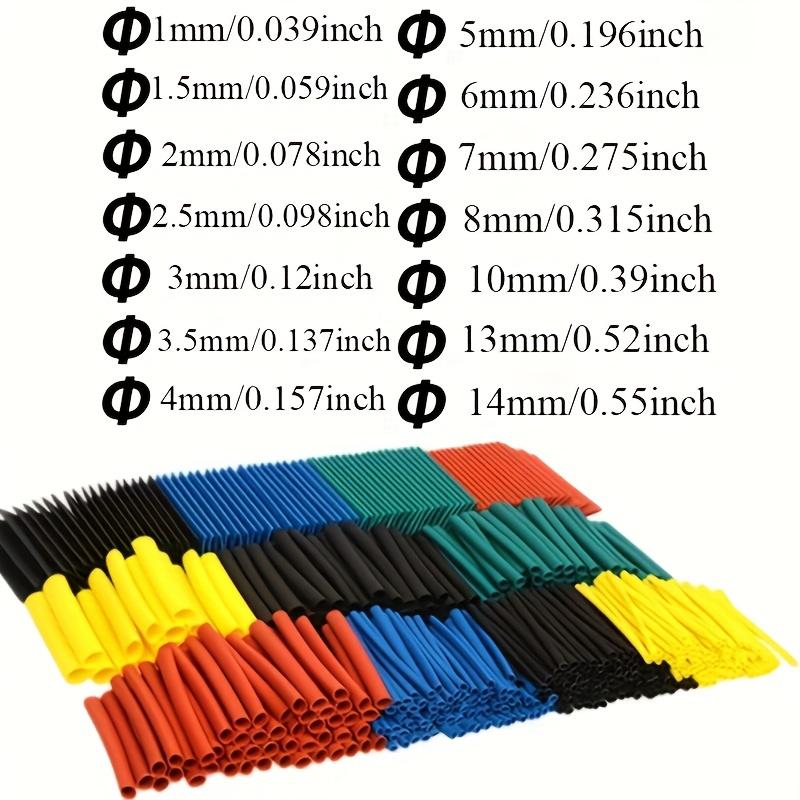 Heat Shrink Tubing Kit, Electrical Wire Cable Sleeve Assortment with Case, Insulated Wire Connectors for Automotive, Marine, and Home DIY