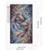 Animal 5D DIY Full Drill Square Diamond Painting Kit for Home Wall Room Decor