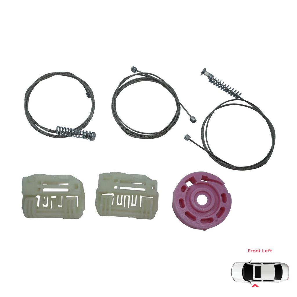 EWR5014 Window Regulator Repair Kit Front Left for Hyundai I30 MK1 FD 2007-2012 5-Door 824712L001