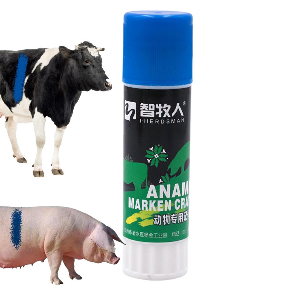 1 Piece Livestock Marking Crayon Wax Marker Pencil for Pig Cow Goat Sheep Horse Donkey Farming Supplies