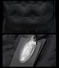 2025 Winter Men's Embossed Stand Collar Down Jacket - European Style Trendy Casual Outerwear