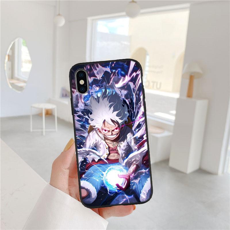One Piece Luffy Soft Shell Phone Case for OPPO A3 Pro A72 A74 A76 A77 A77S A78 A79 A94 A95 A18 A40M A58