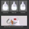 Multi-Functional Emergency LED Light Bulb with Hook Super Bright Dimmable USB Rechargeable Waterproof Outdoor Camping Light