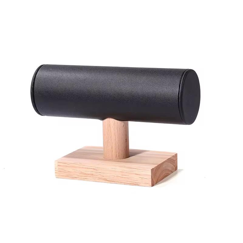 Wooden Vintage T-shaped Jewelry Storage Rack Bracelet Display Storage Rack Watch Bracelet Chain Bracelet Jewelry Display Props