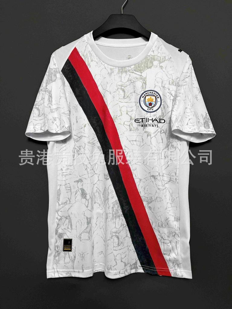 25-26 Manchester United Away Club Fan Version Shirts With Three Labels Complete Fans