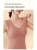 Women's Seamless Extra Thick Lambswool Fleece Vest - Warm Sleeveless Base Layer for Autumn and Winter