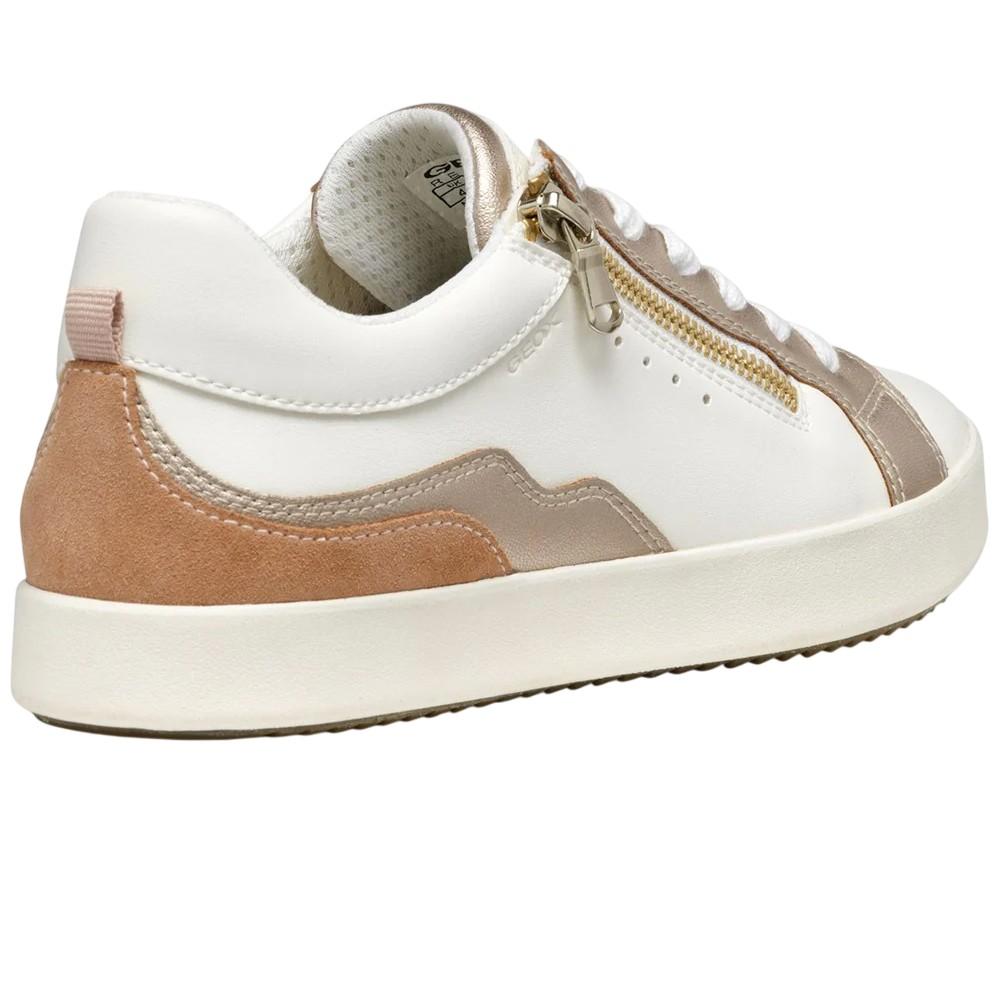 Geox Womens/Ladies D Blomiee Suede Trainers