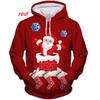 2024 New Christmas Fashion Hoodie Men/Women Hip Hop Autumn And Winter Streetwear Hoodies Funny Santa Claus Couples Clothes
