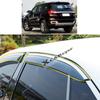 For Ford Everest 2015 2016 2017 2018    Car Body Styling Sticker Plastic Window Glass Wind Visor Rain/Sun Guard Vent
