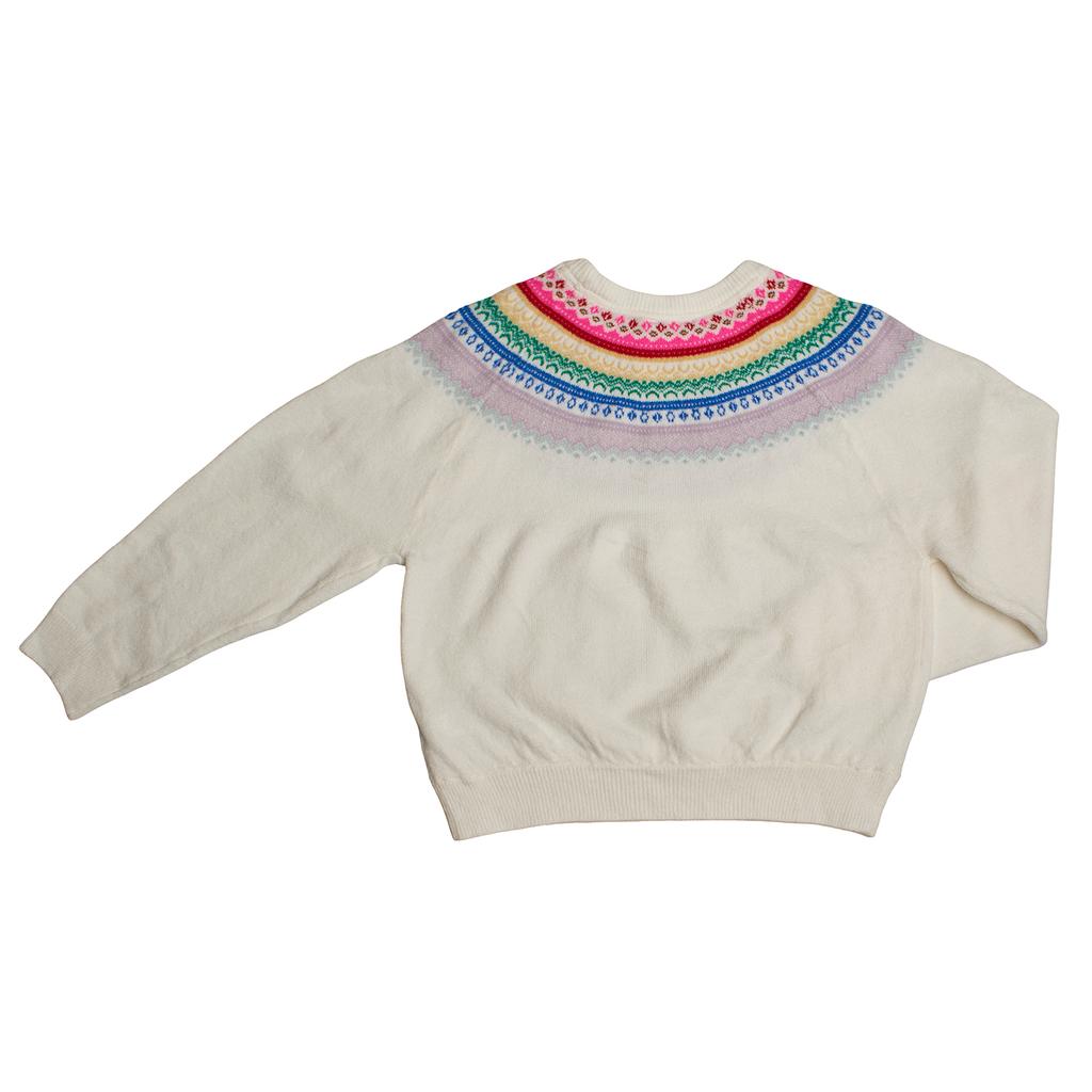 Jersey de Punto Cuello Redondo 758052 para Niña