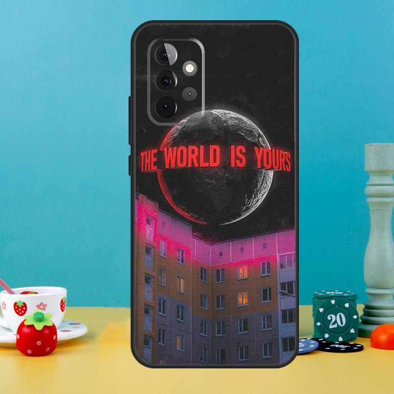 Scarface The World Is Yours Case For Samsung Galaxy A05 A36 A56 A26 A16 A53 A33 A13 A12 A32 A52 A55 A35 A15 A54 A34 A14