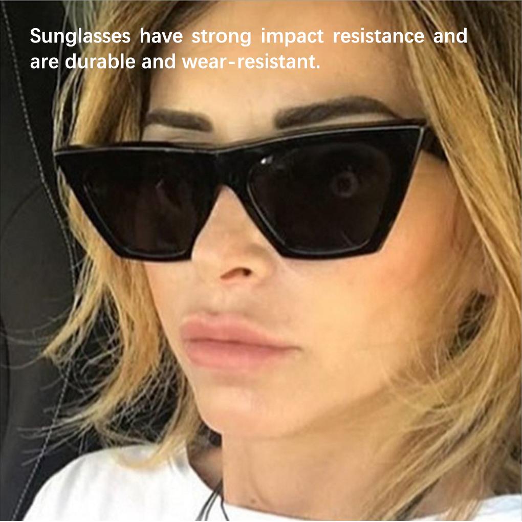 Square Sunglasses High-definition Sun Glasses Vintage Eyewear Exquisite Anti-fall Scratch-proof Eyeglass Blocking Glare