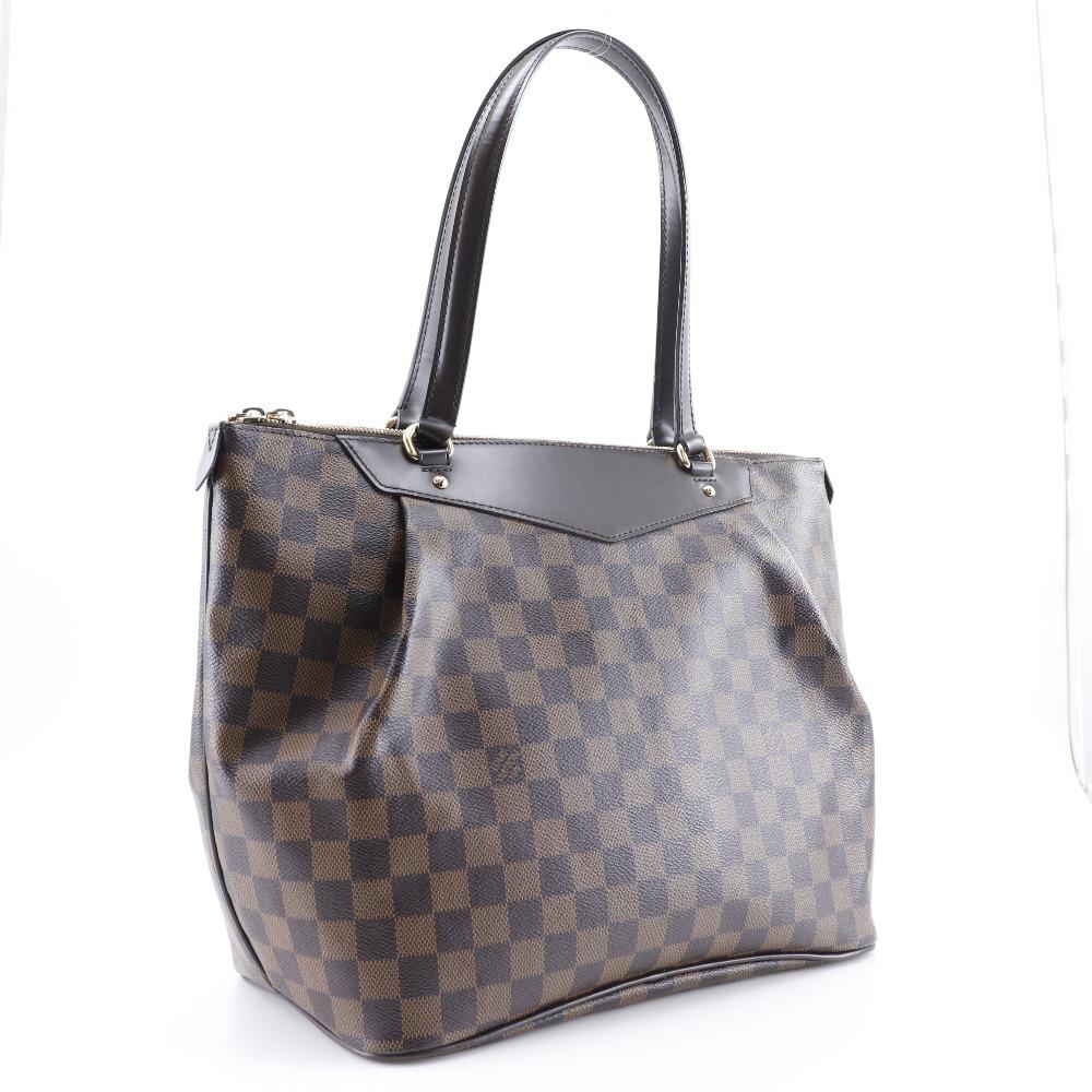LOUIS VUITTON Westminster GM Tote Bag N41103 Brown Damier canvas Women Used