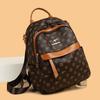 Schoolbag Bag Women's 1011 New Printing Fashion Trendy Single Shoulder Double Shoulder Three-purpose Multi-functional Large-capacity Travel Backpack