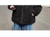 Men's Lambswool Hooded Coat, Autumn/Winter Embroidered Thick Cotton Jacket, Trendy Couple Style.