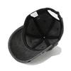 Unstructured 6 Panel Men's Baseball Cap Custom Embroidery Logo Stone Washed Cotton Vintage Distressed Dad Hat Black Blank
