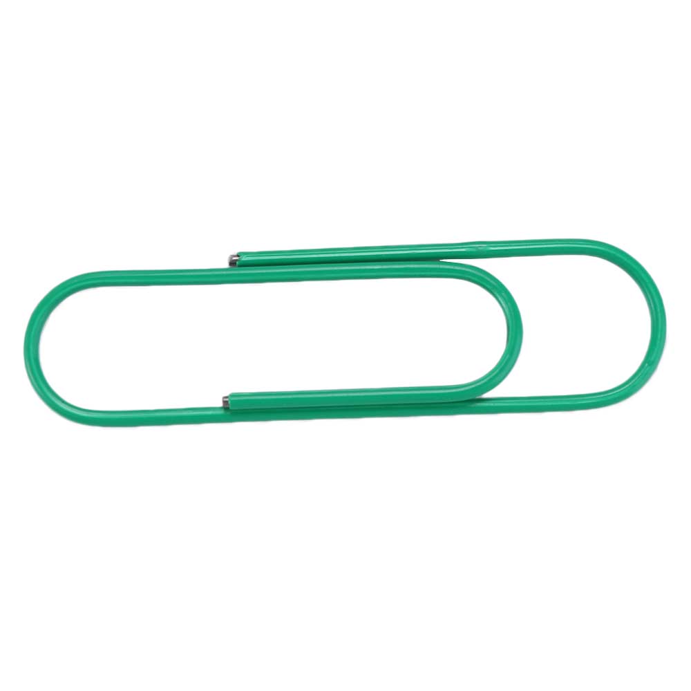10 Pcs Stationary Accessories 10cm Paper Clip Alloy Metal Bookmark Colored Creative Filing Paper Clips Office Stationery