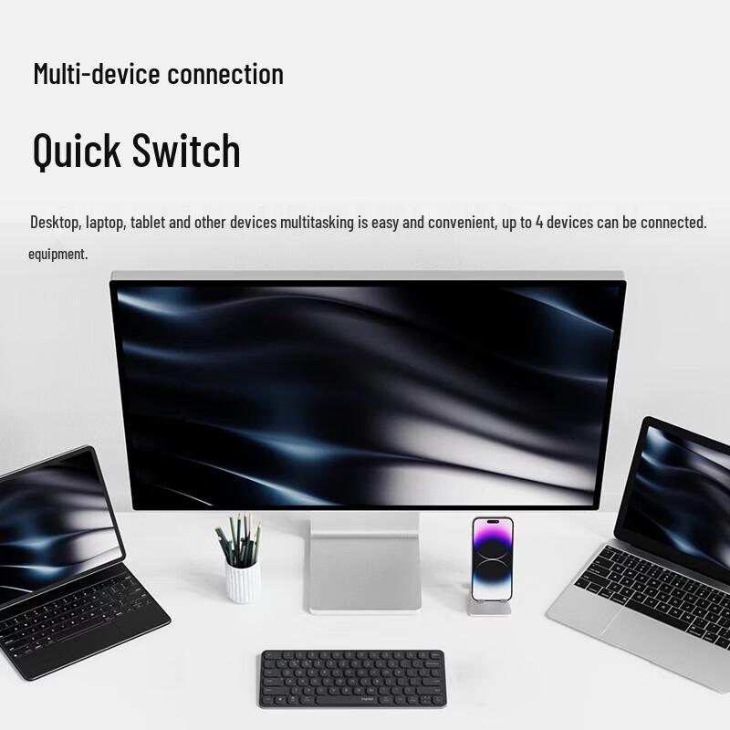 Rapoo E9050L Multi-mode Wireless Keyboard