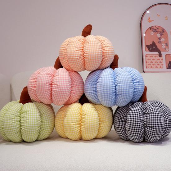 Cuscino a Zucca Decorazione Autunnale Halloween Cuscini Morbidi in Peluche Cuscino Morbido per Divano Camera da Letto Regali Autunnali del Ringraziamento