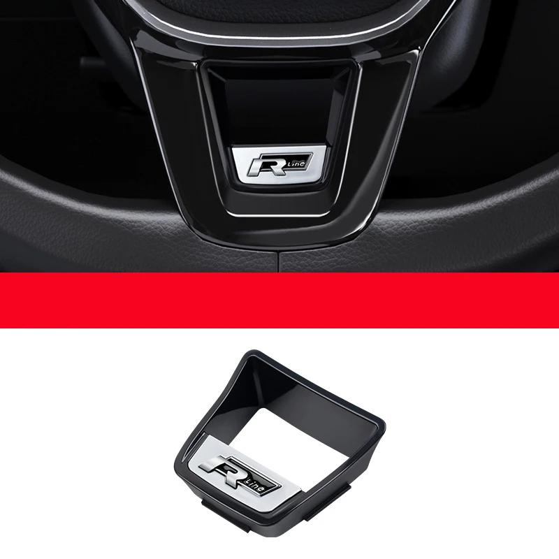 Per VW Volkswagen Jetta MK5 Golf Rline R Logo Adesivo Emblema Volante Auto Accessori Per Volkswagen Polo GTI Golf Passat