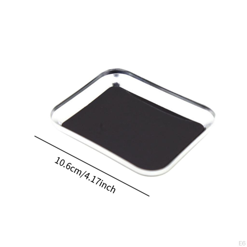 Small Parts Tray Holder Organizing Storage Plate Model Bowl for Socket Screw Nuts, Washers
