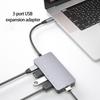 Fast Speed USB C Docking Station with HDTV 8K Support USB3.0 Port Gigabit Ethernet PD100W Fast Charging Card Reader