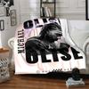 Player Trophy Victory Blankets Flannel Printed Breathable Warm Throw Blanket for Home Office Bedspreads 0708a44